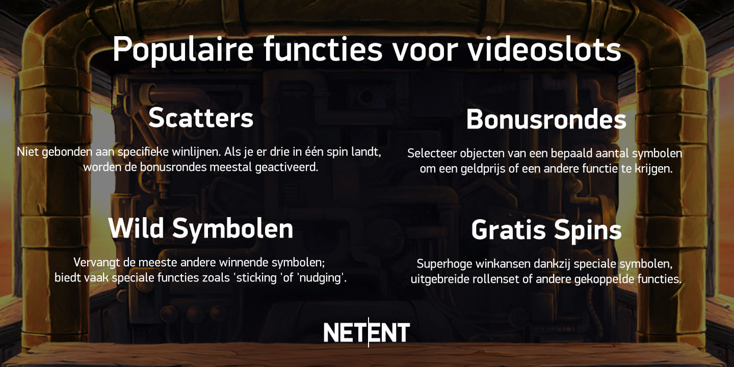 Functies van videoslots